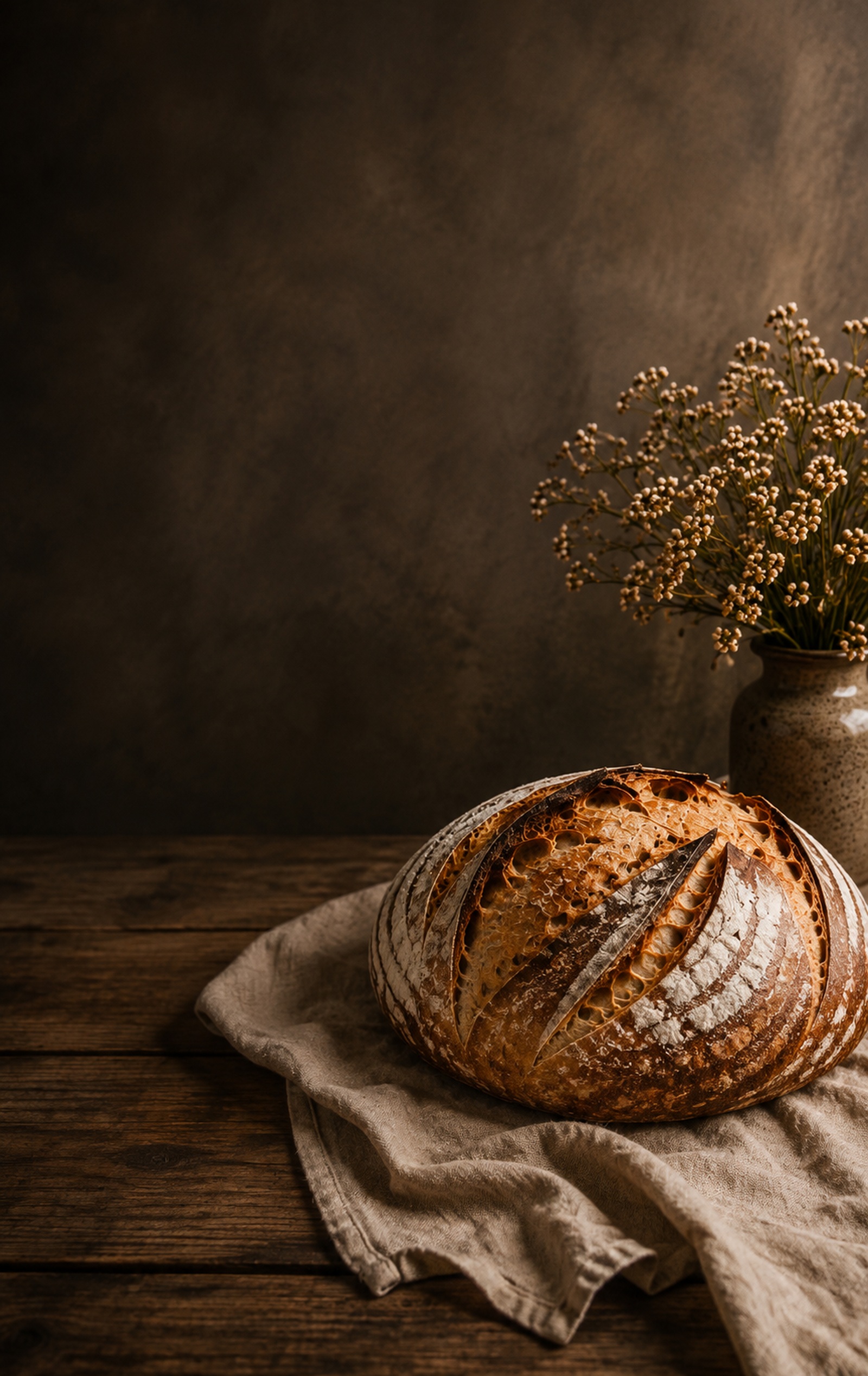 Artisan sourdough bread